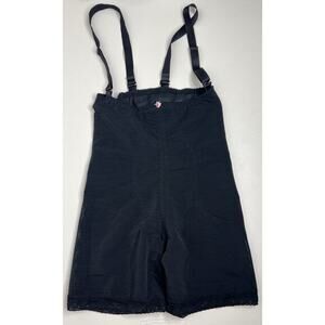 Design Veronique 1650 Abdominal Compression Girdle Open Crotch Black Size Large